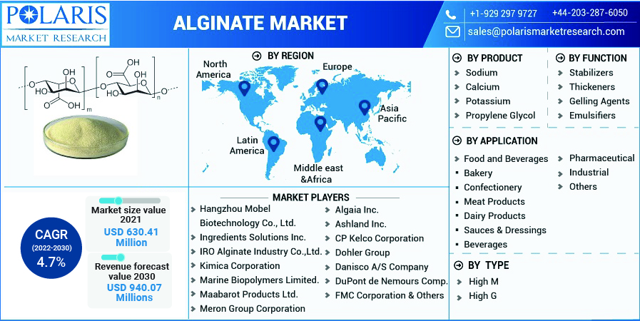 alginate market Size